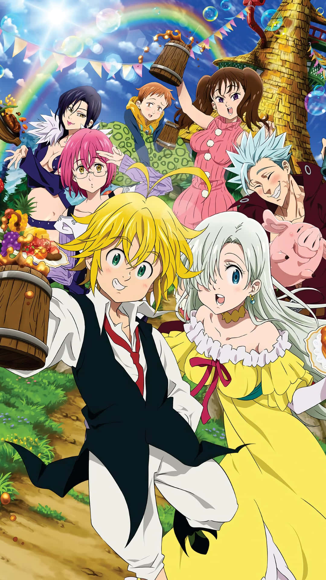 Seven Deadly Sins iPhone Wallpaper