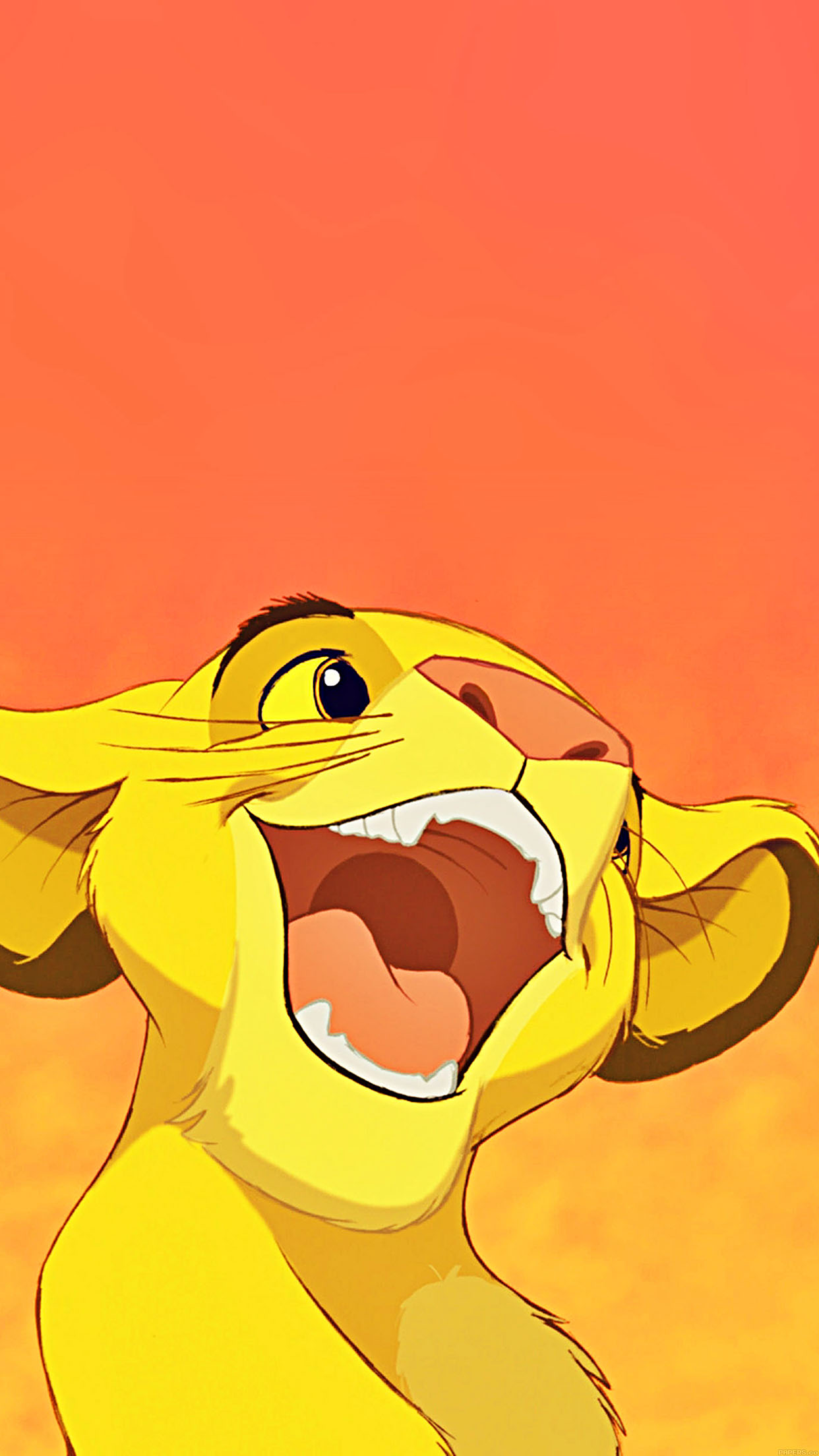 Wallpaper Disney Simba Lionking