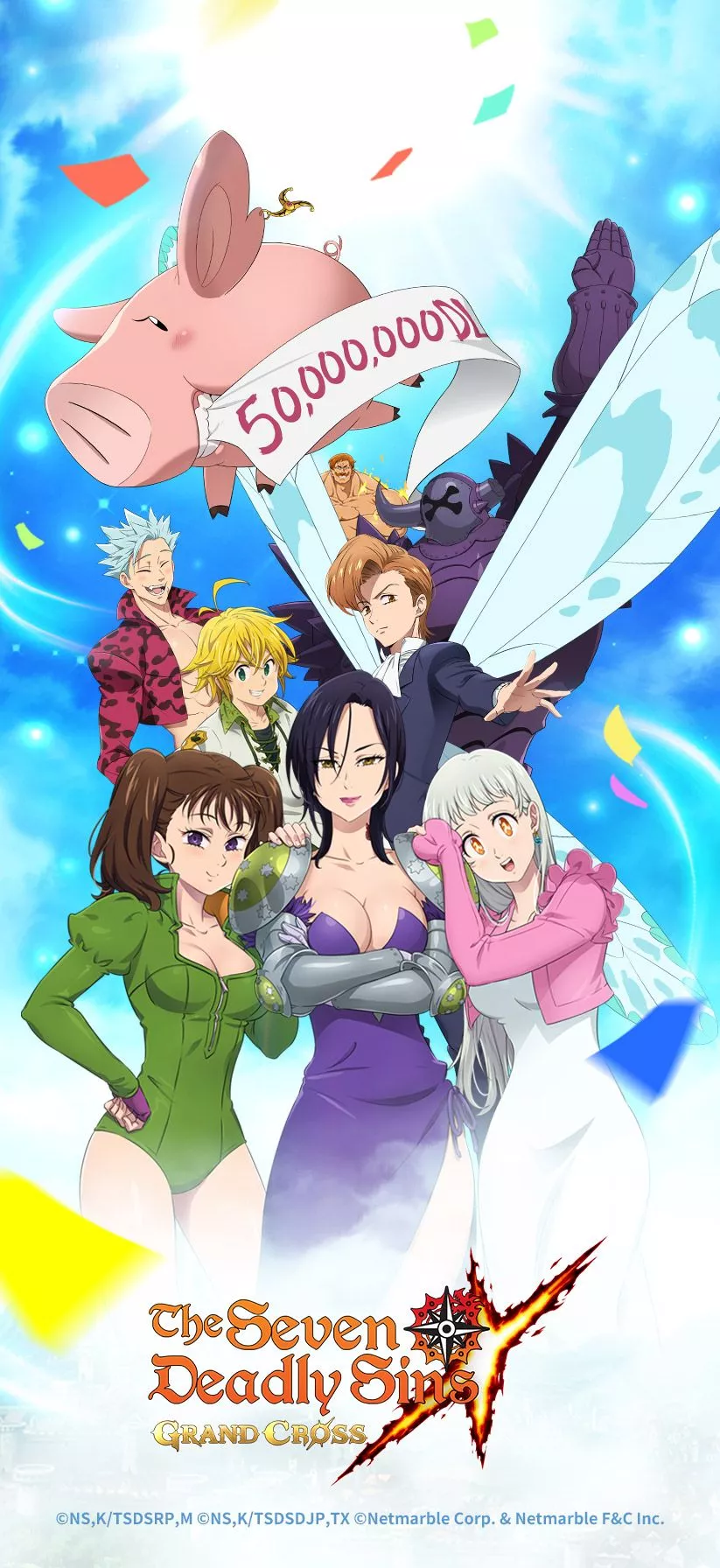 The Seven Deadly Sins: Grand Cross on X