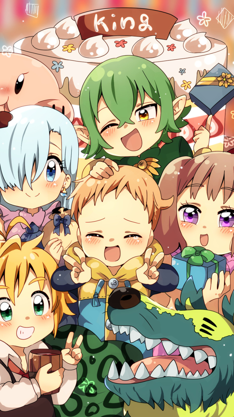 The Seven Deadly Sins Phone Wallpaper