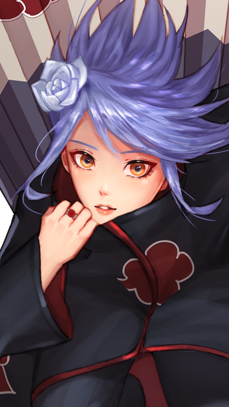 Konan (Naruto) Phone Wallpaper