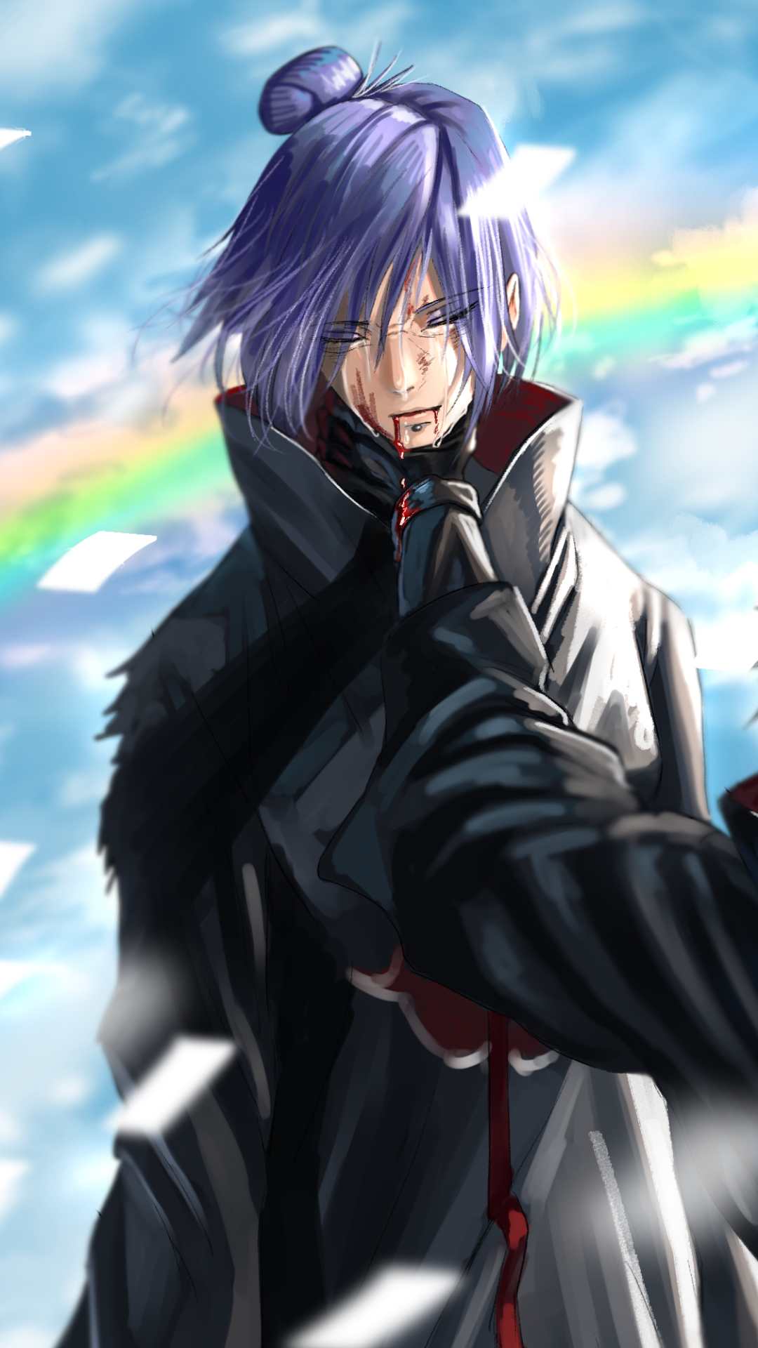 Konan (Naruto) Phone Wallpaper