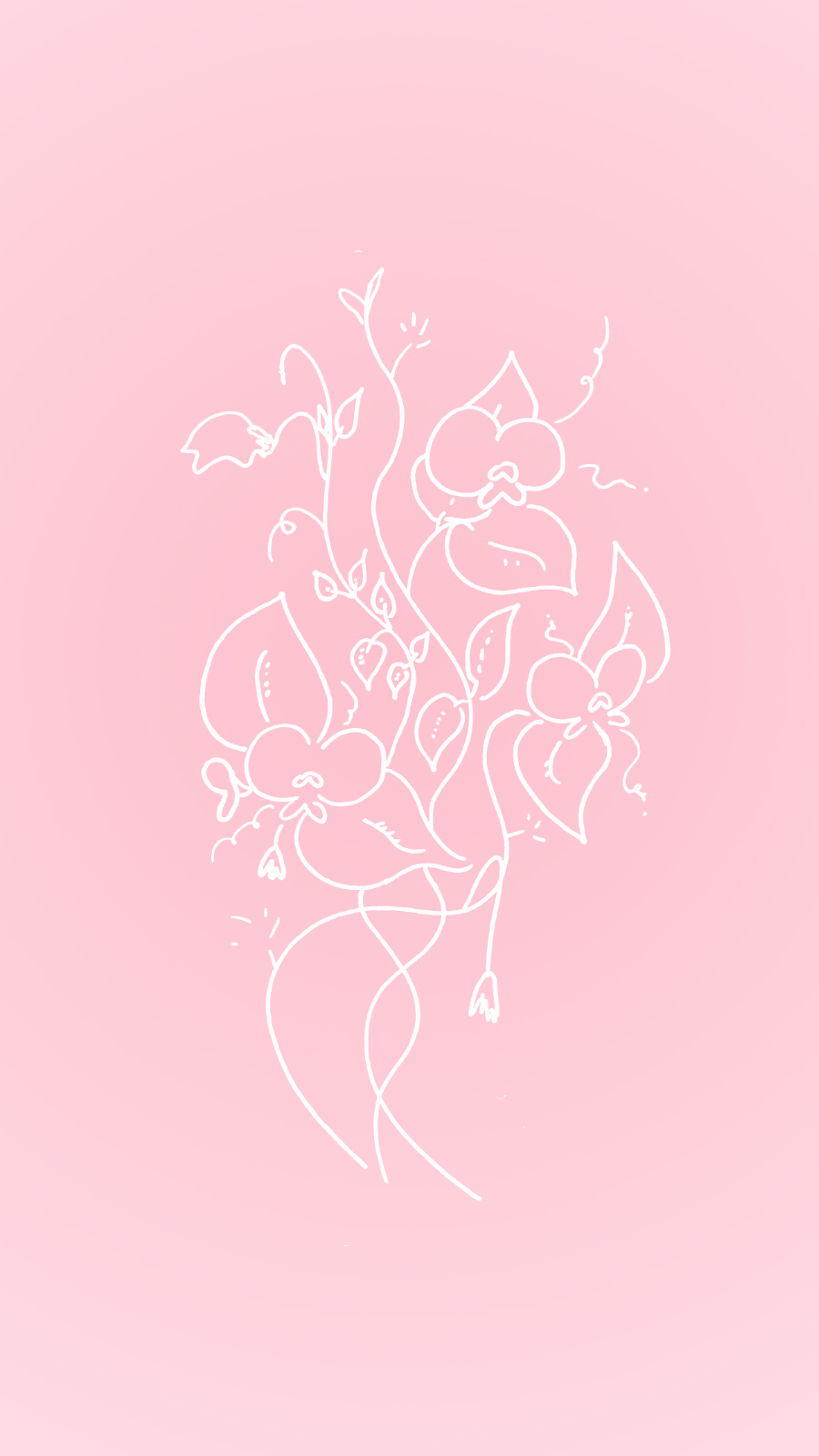 Sweet Pea iPhone Wallpaper