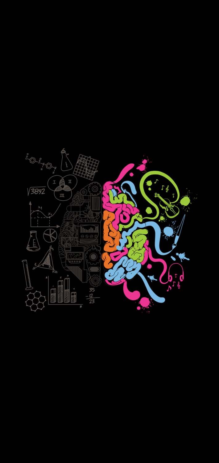 Creative Brain IPhone Wallpaper HD