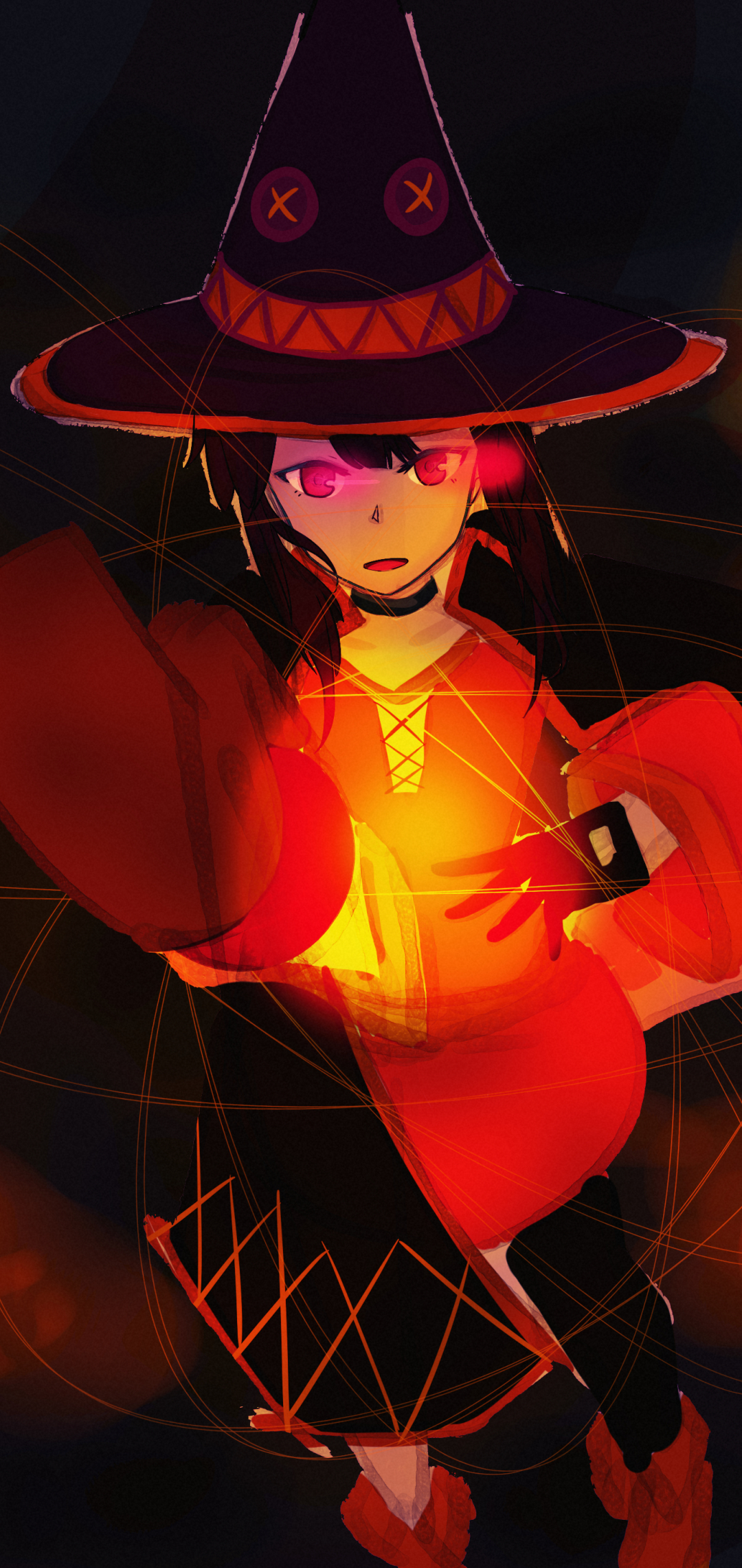 Megumin (KonoSuba) iPhone Wallpaper