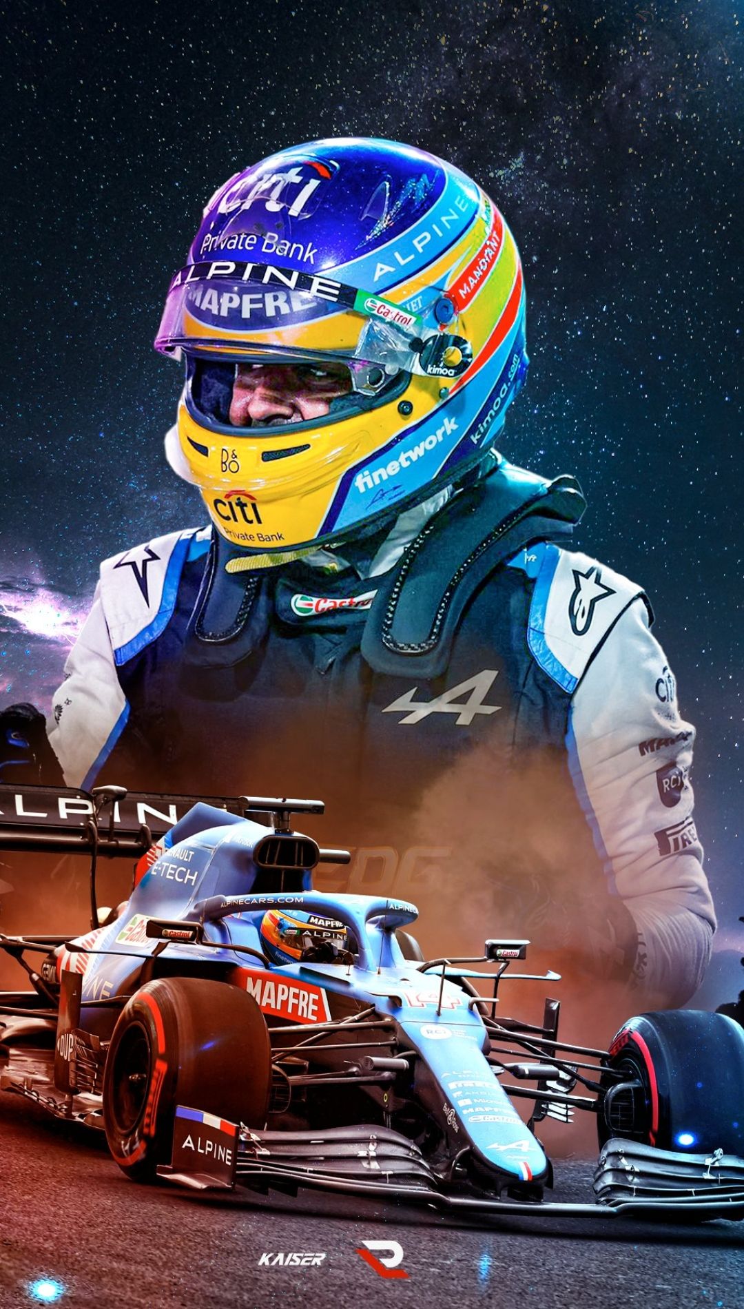 Fernando Alonso iPhone Wallpaper HQ