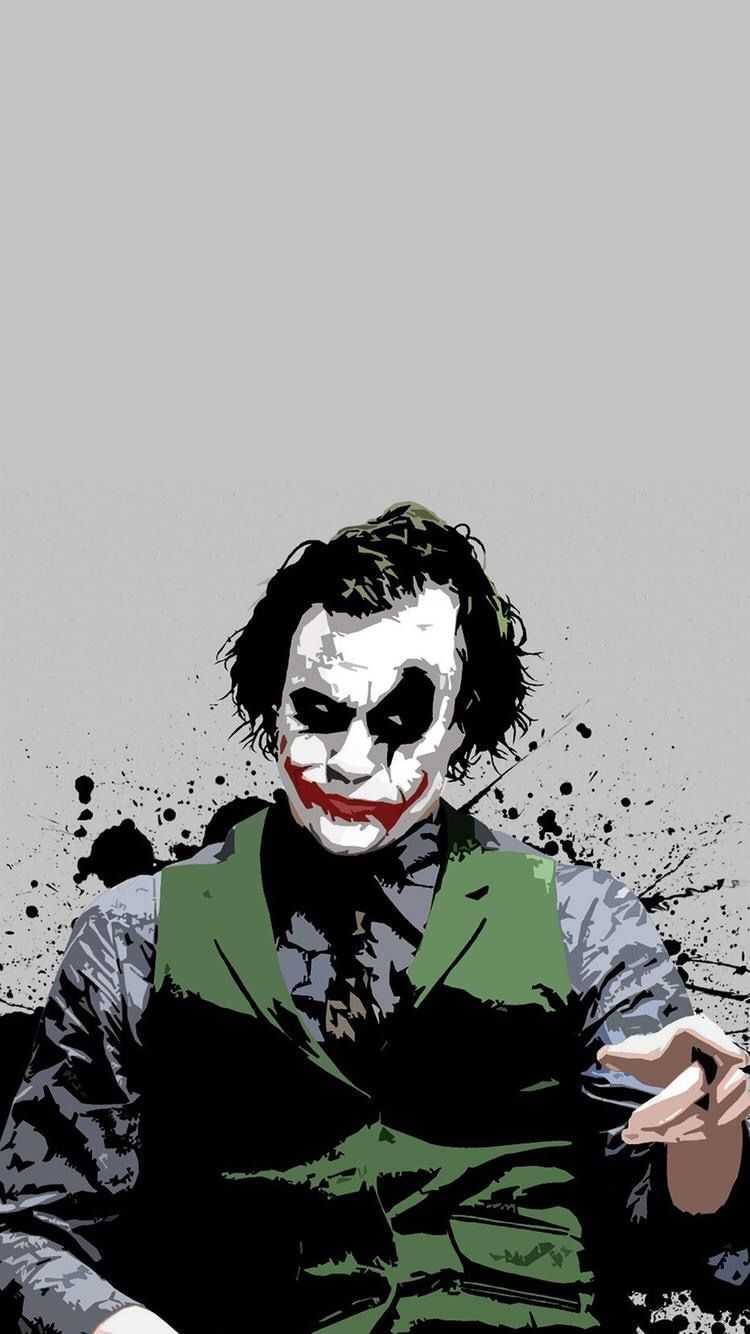 iPhone Heath Ledger Joker Wallpaper