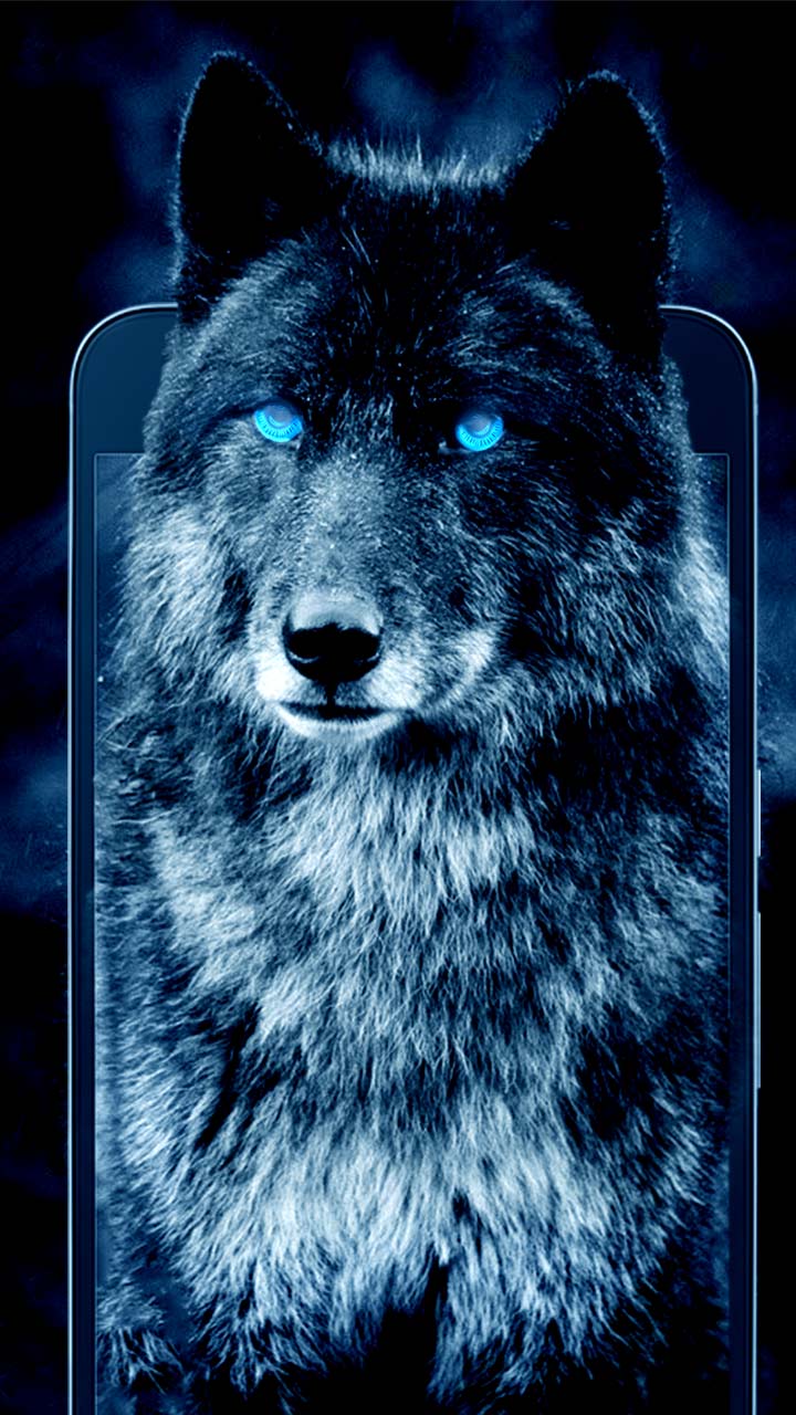 Glow wolf Live Wallpaper:Amazon.com