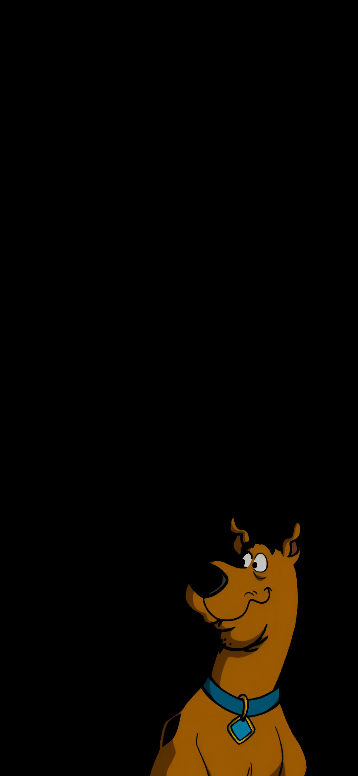 Cool Scooby Doo Black Background