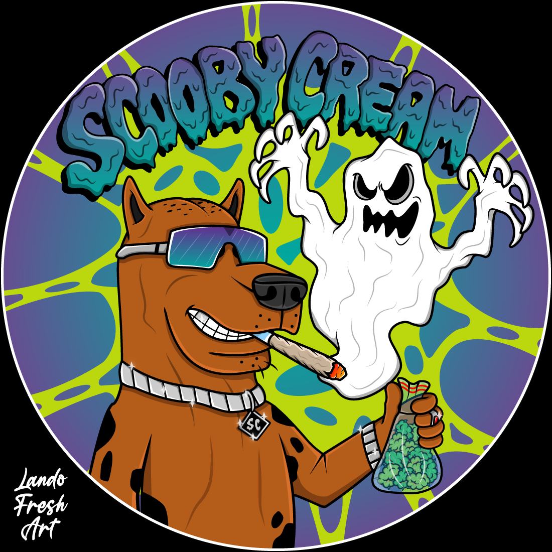 Scooby Doo illustration