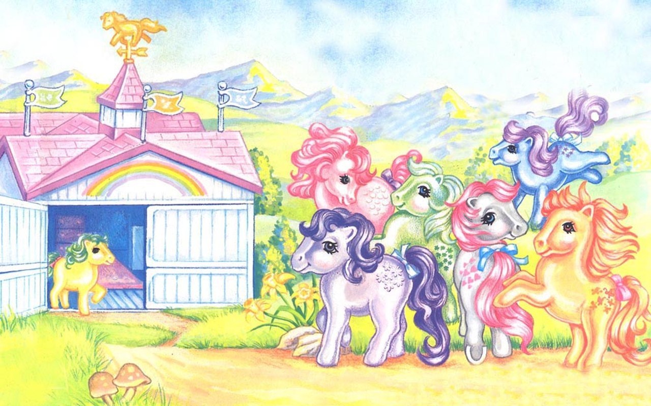 Little Rainbow Horses On Tumblr #mlp