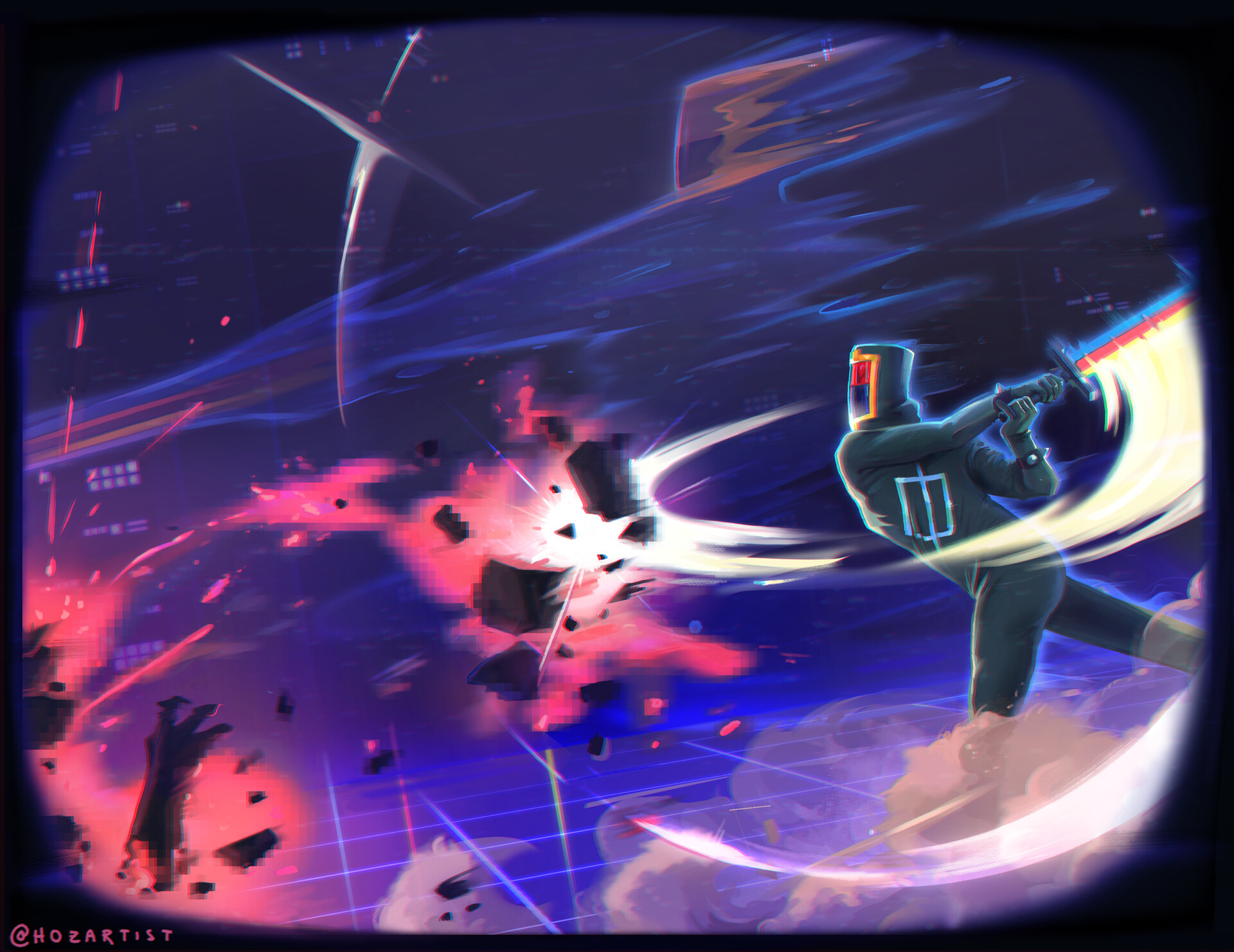 HOME RUN Narita Boy Fanart