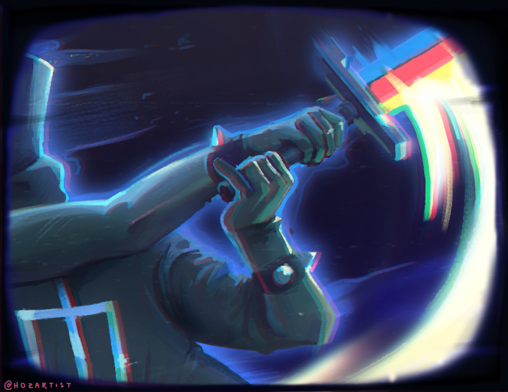 HOME RUN Narita Boy Fanart