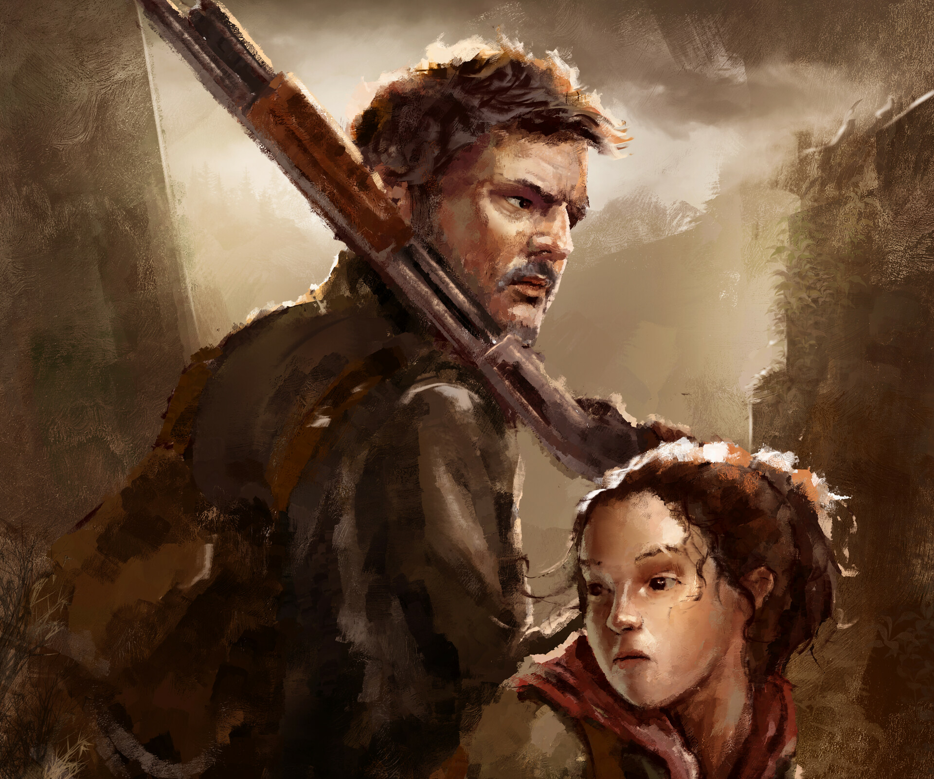 Wallpaper hbo original, the last of us