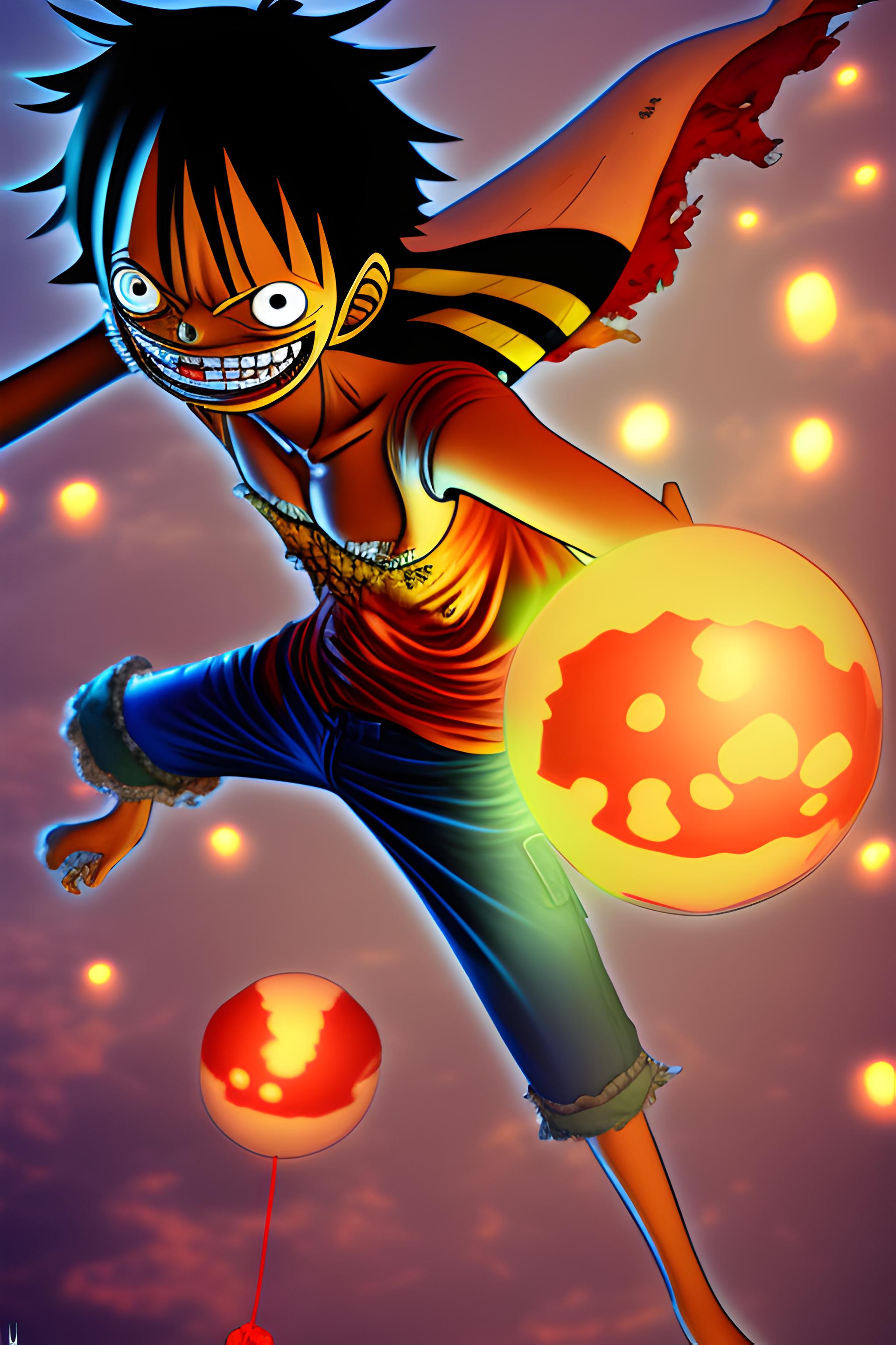 Monkey d luffy gear 5 sub god nika mode