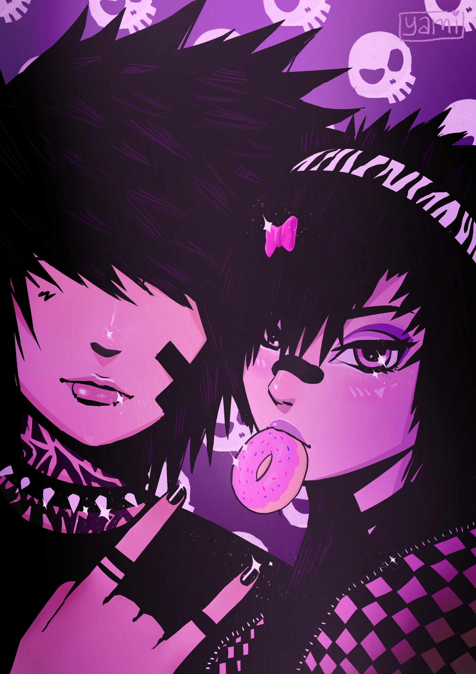 Scene Emo Drawings - l89i0an