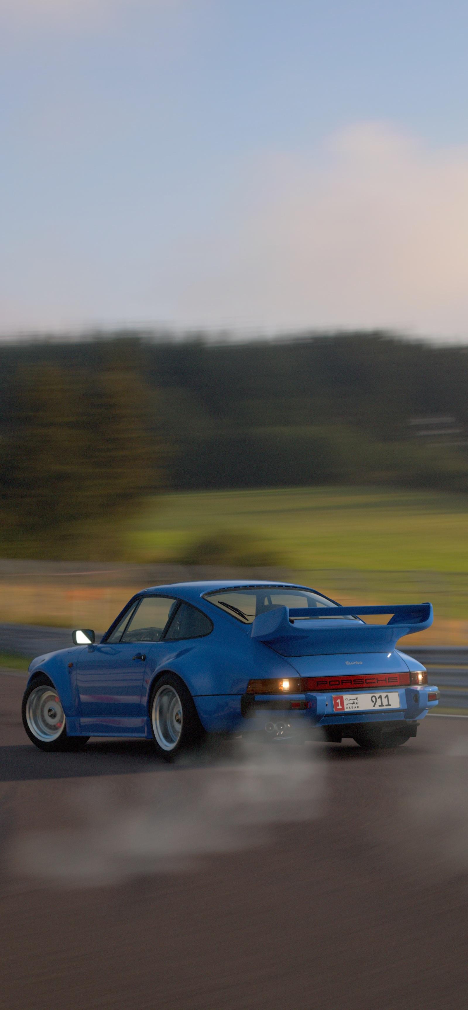 A wallpaper of my widebody Porsche 911