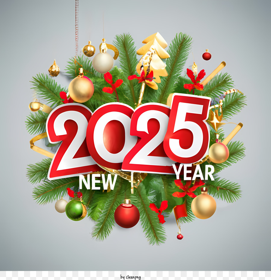 happy new year 2025 png download