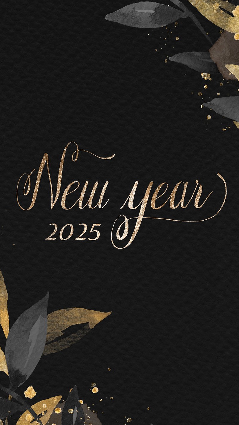 New year 2025 mobile wallpaper,. Free