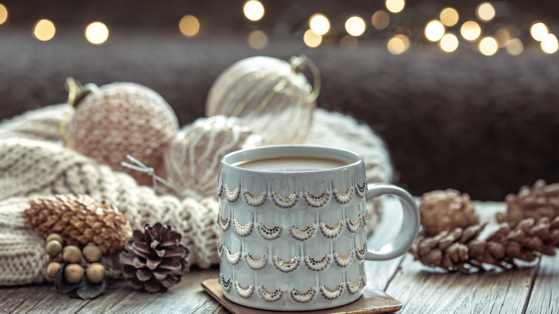 Download wallpaper decoration, balls