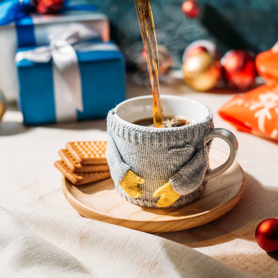 Sweater Mug Winter Cozy Gift Idea