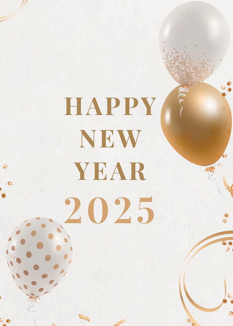 2025 balloon happy new year. Free
