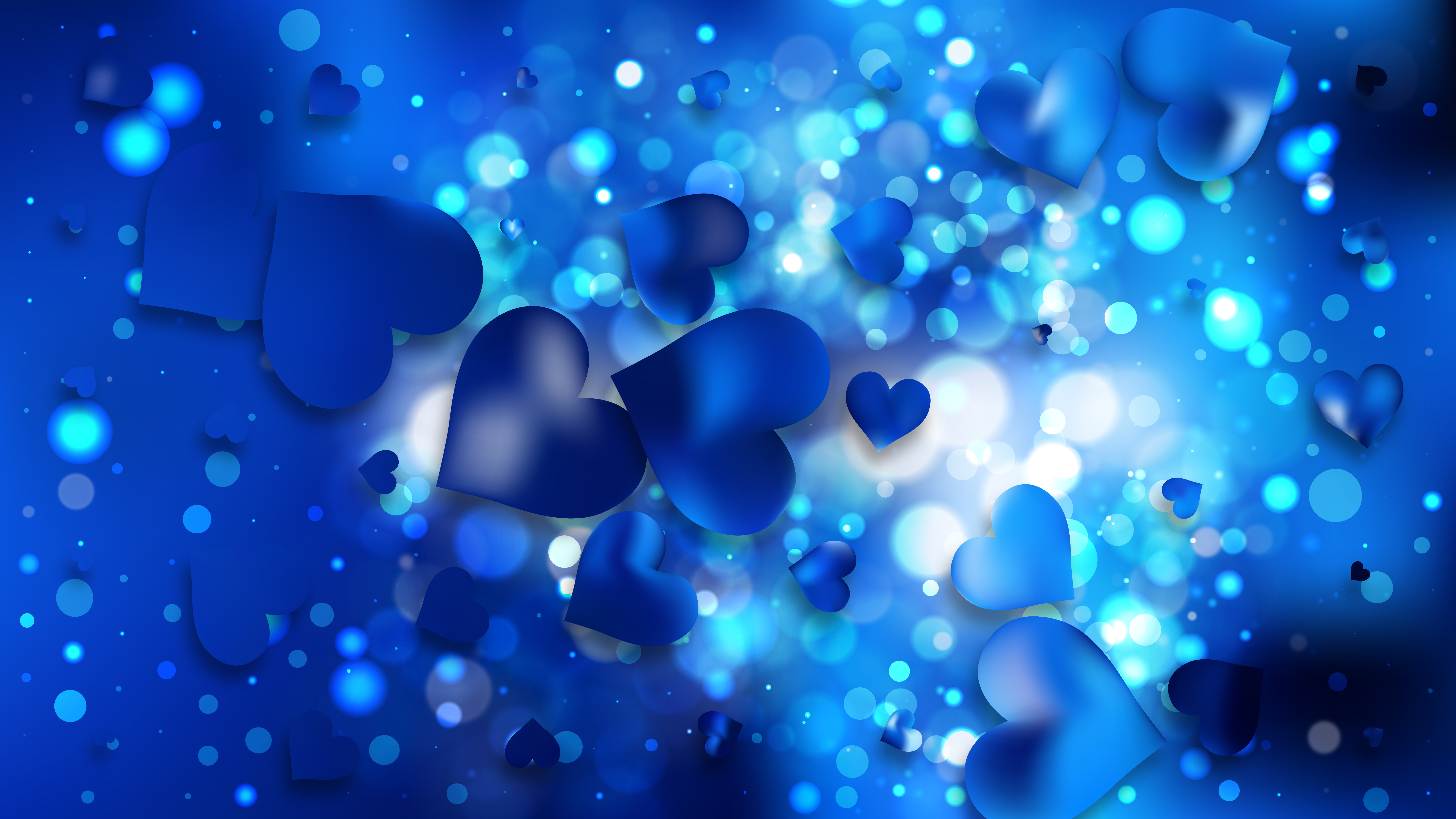 valentine wallpaper blue