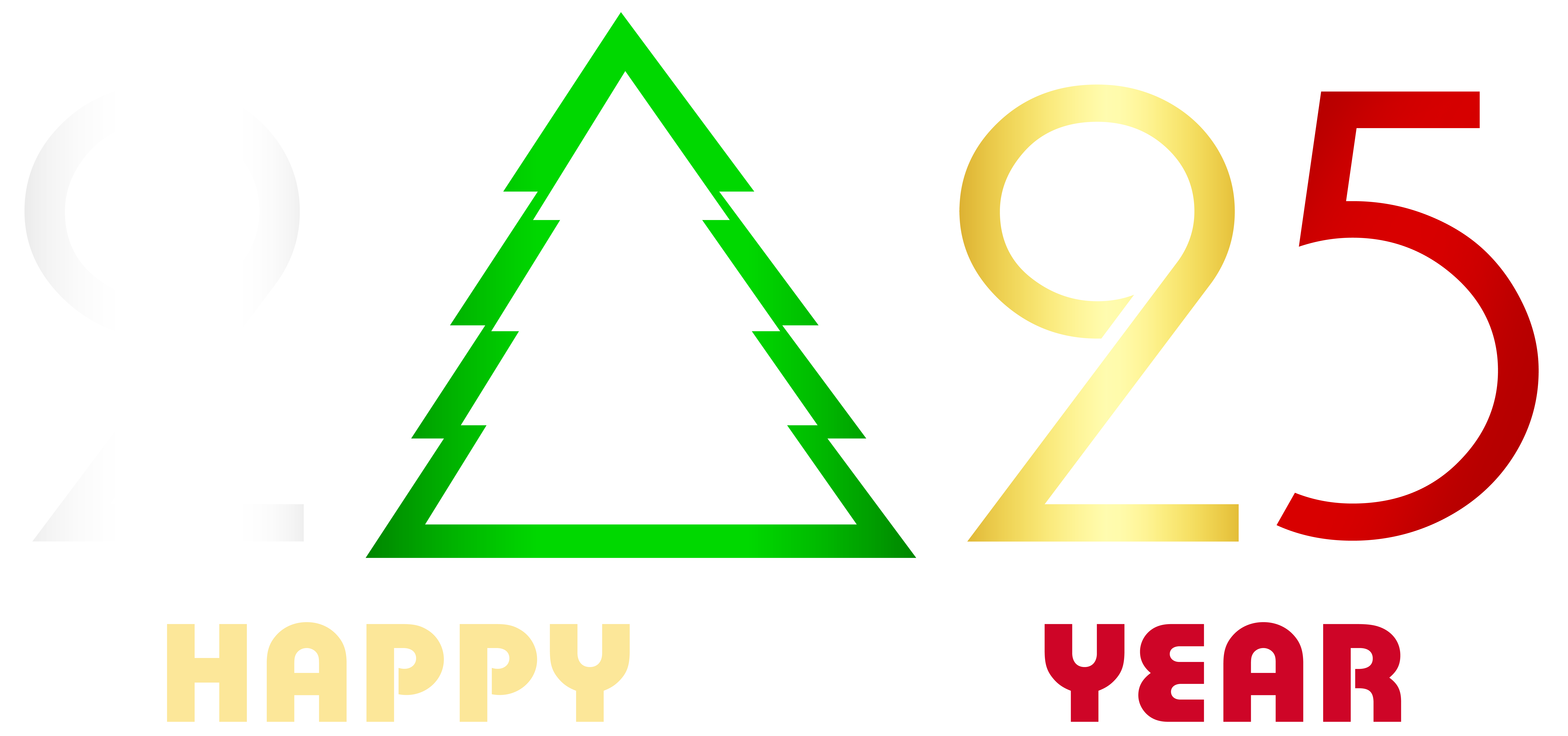 Year PNG Transparent Clipart
