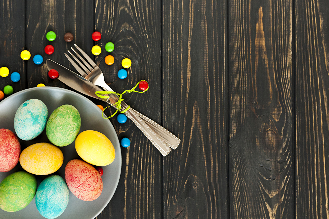 Wallpaper Easter Multicolor egg Candy