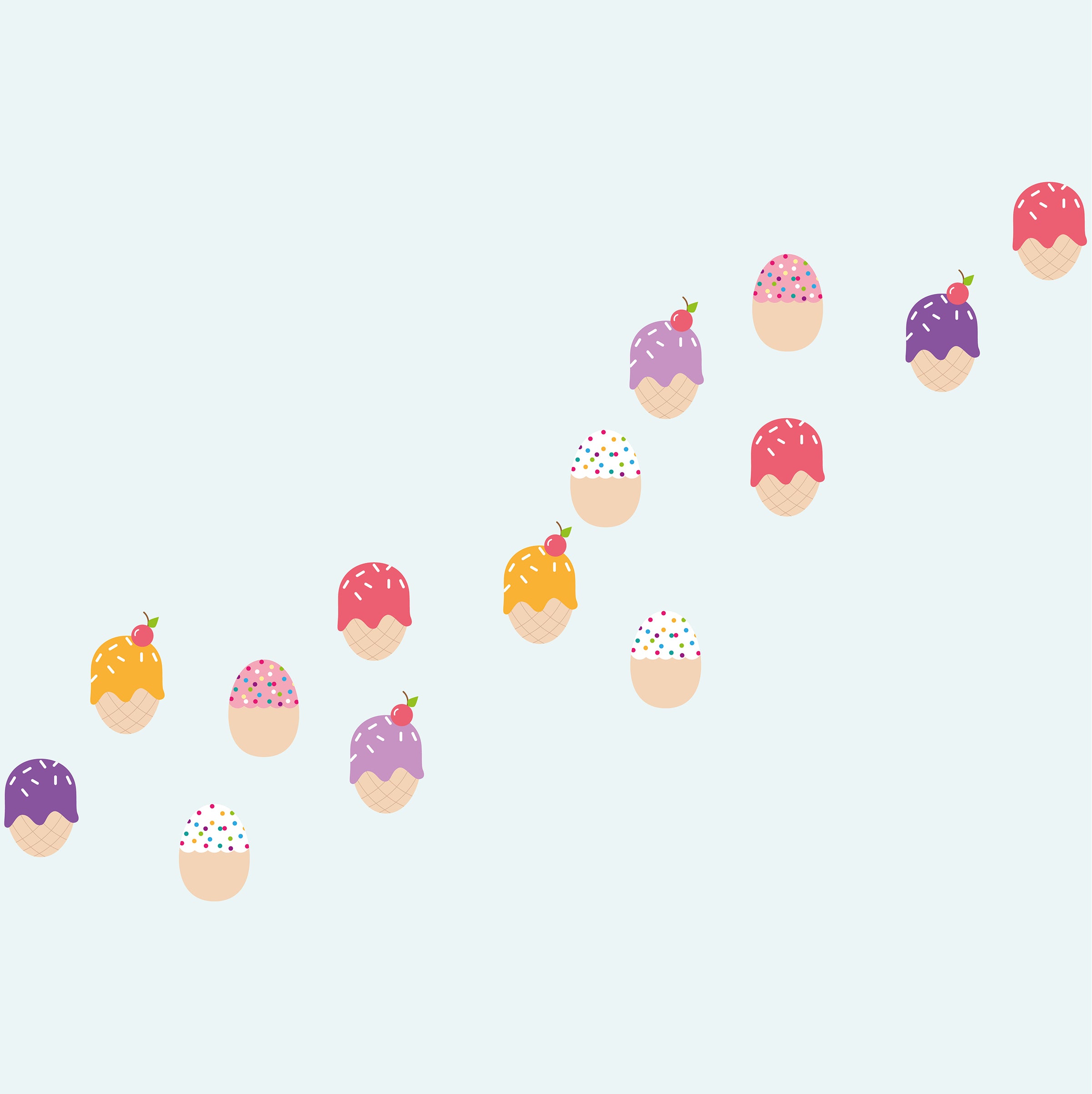 Ice cream easter egg desktop and ipad