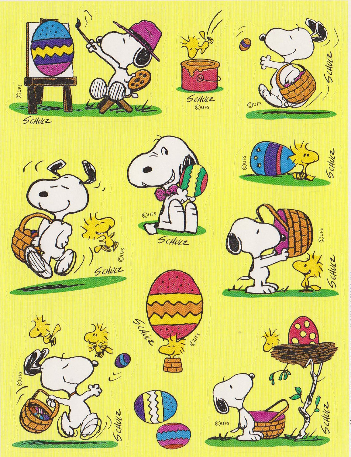 Easter Snoopy Wallpaper