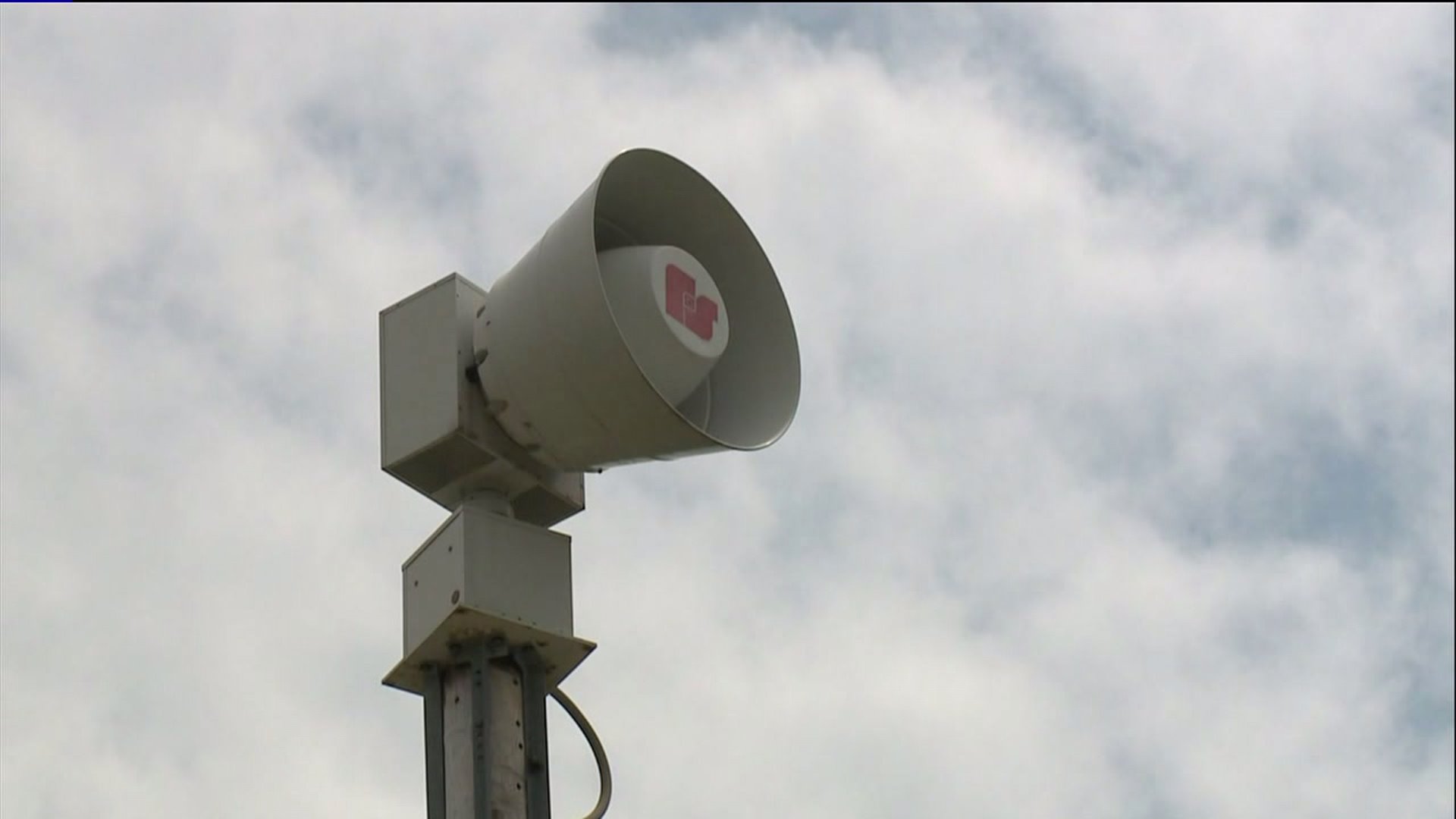 TORNADO SIRENS TO BE TESTED WEDNESDAY