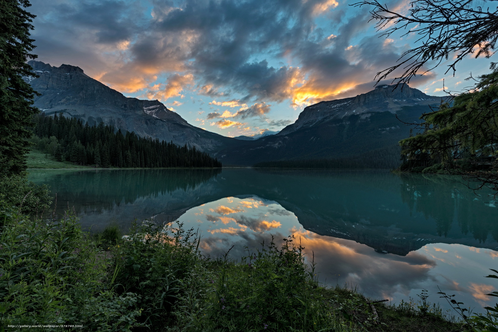 wallpaper Mountains, park, Canada