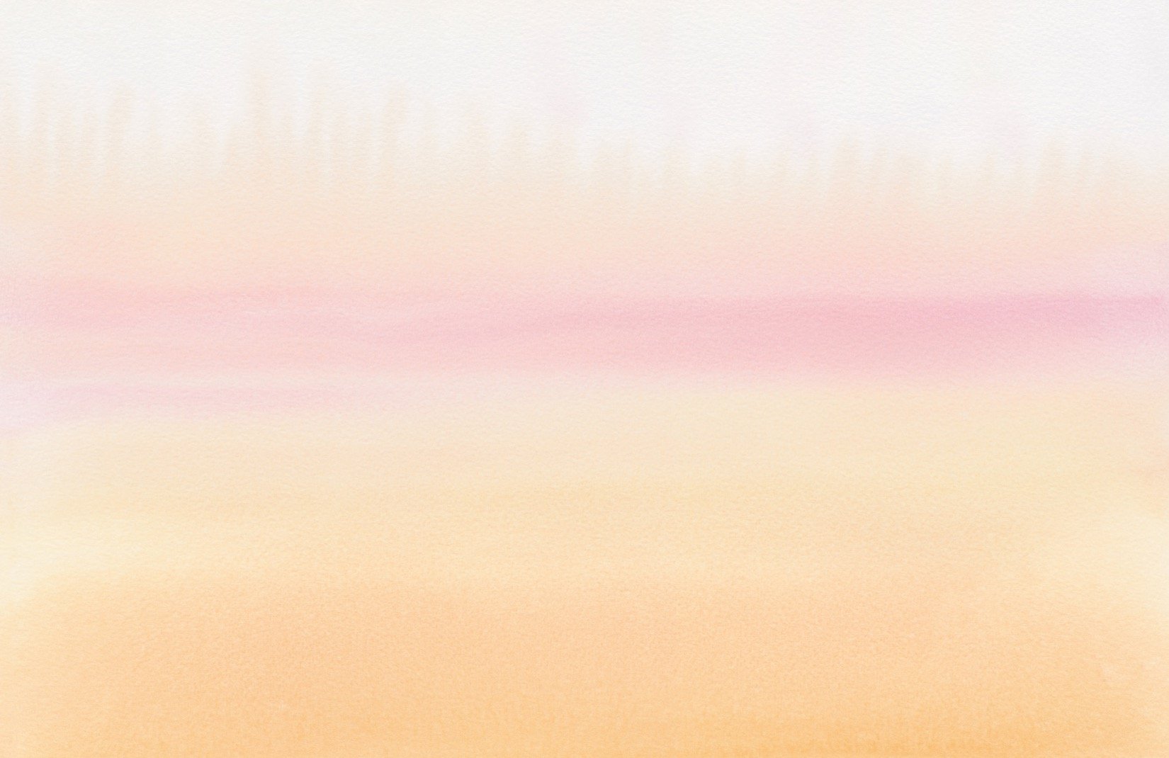 Sunset Ombre Watercolour Wall Mural