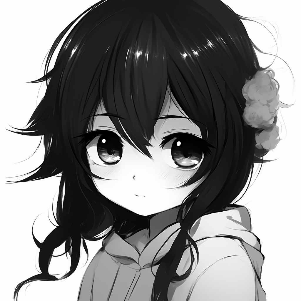 Popular Cute Black And White Anime Pfp Black And White Pfp Anime