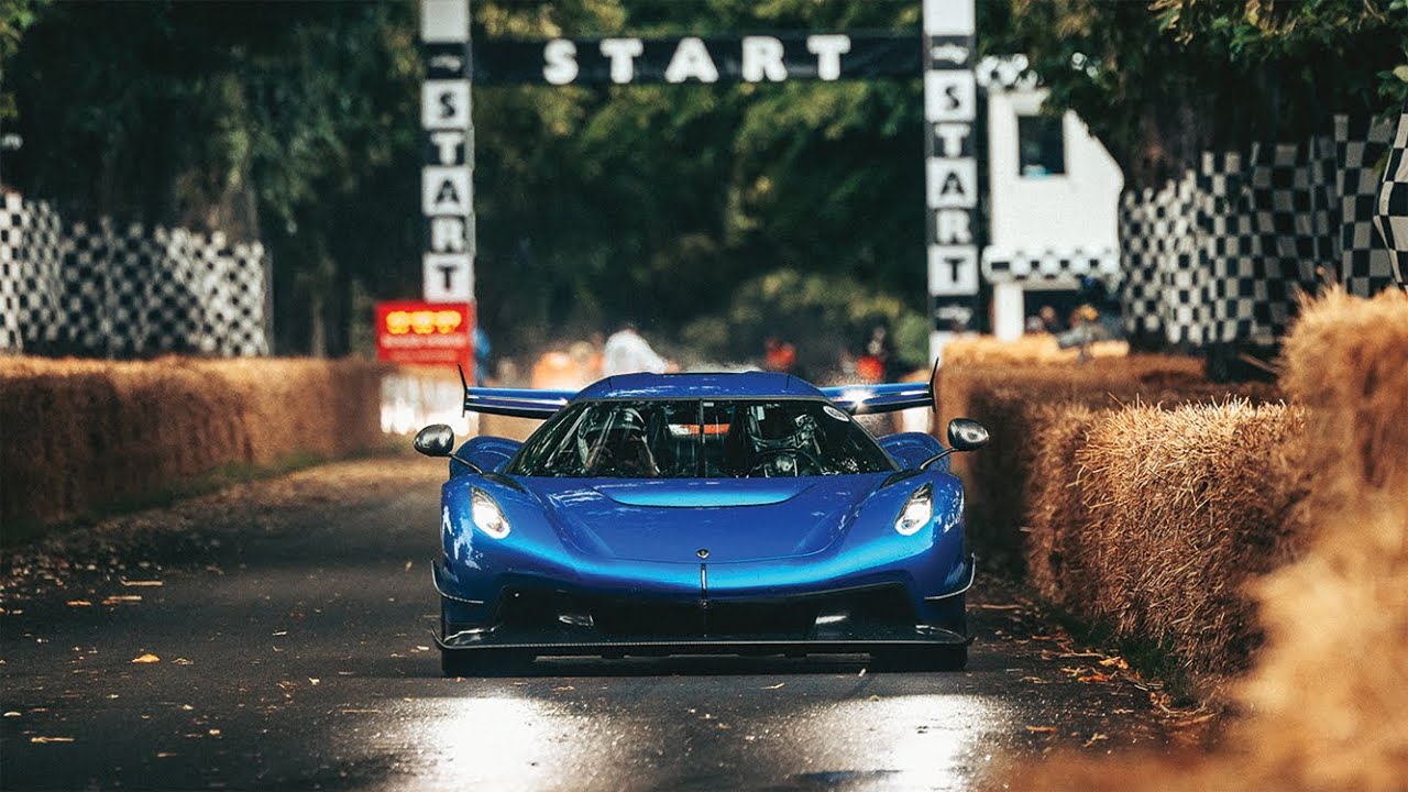 KOENIGSEGG Jesko. Goodwood FOS Hill Climb 2023