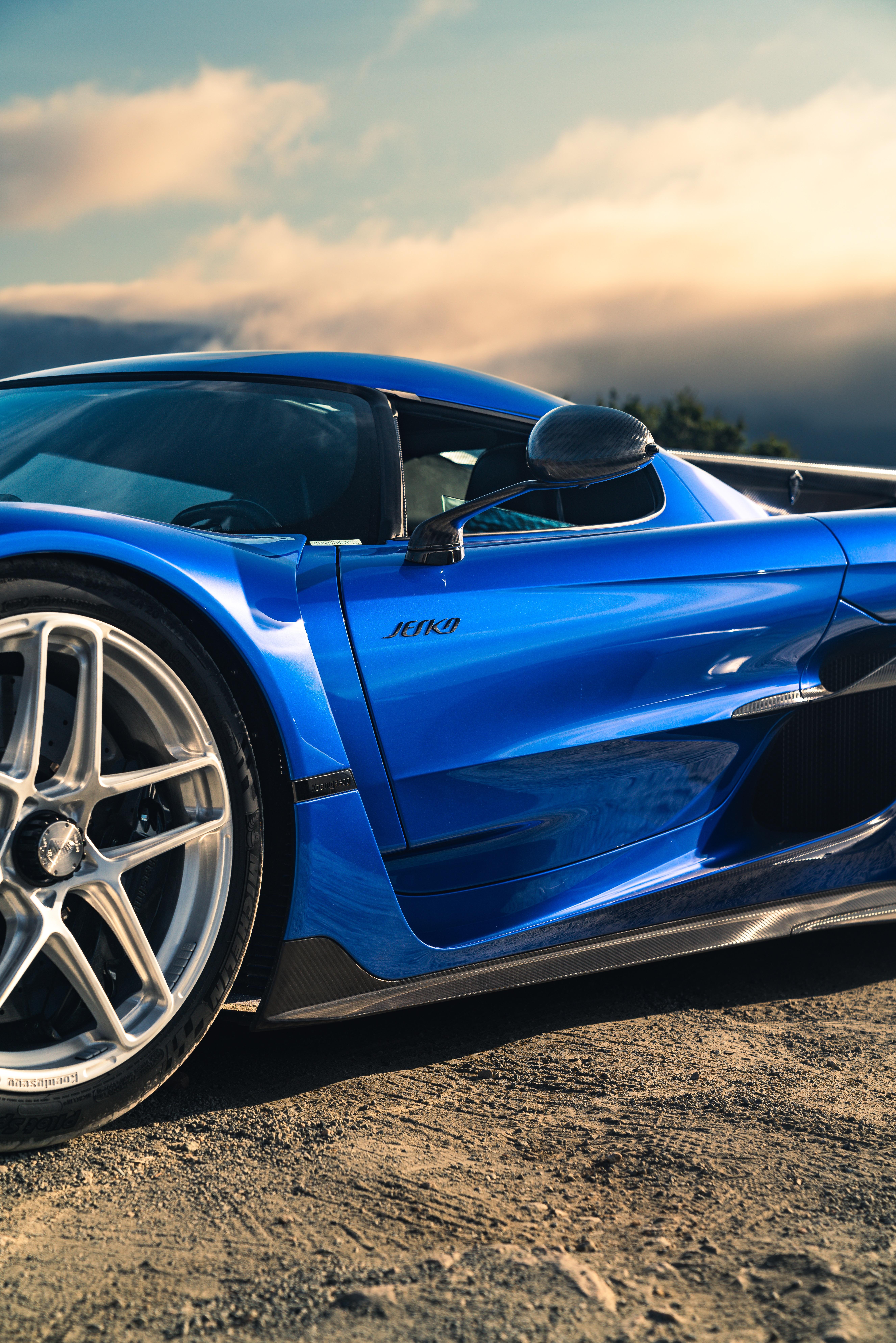 Koenigsegg Jesko Attack in the mountains of Monterey