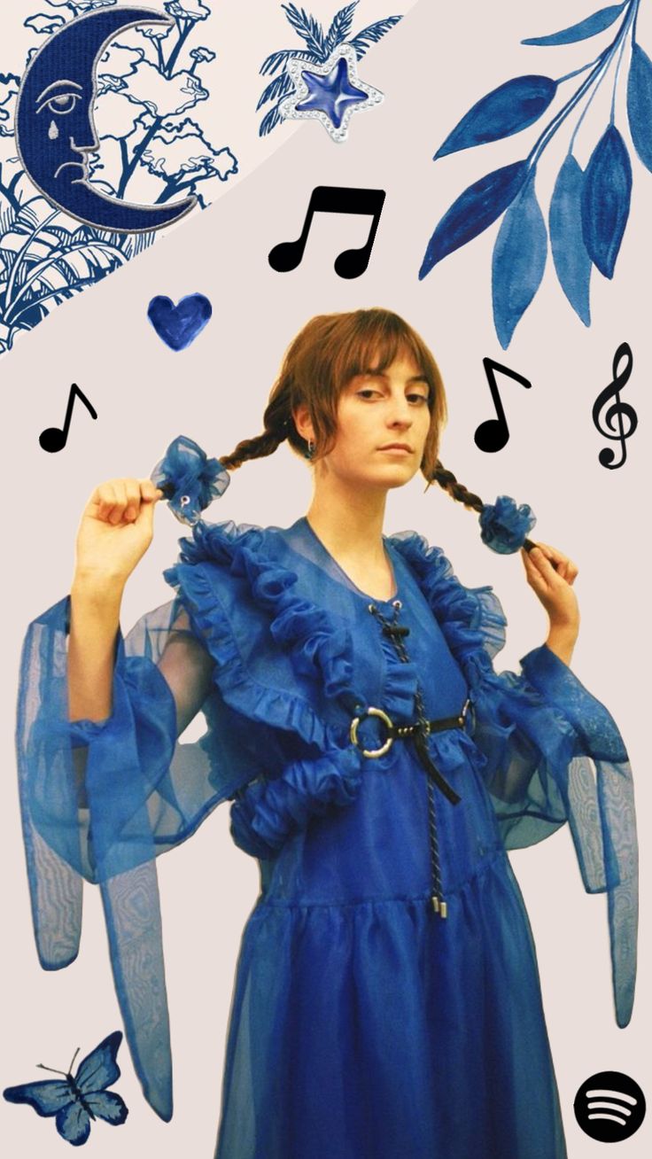 faye webster wallpaper lockscreen blue #fayewebster #vintage #music #blue #wallpaper #lock. Faye webster, Dorm posters, Wallpaper