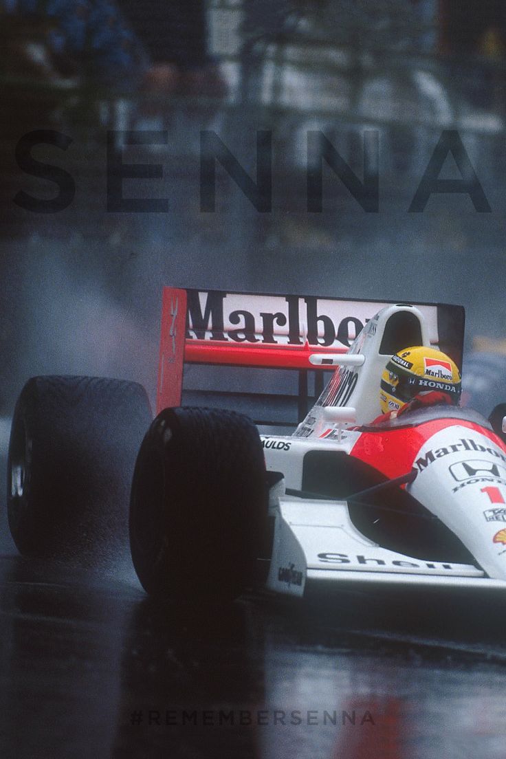 Rainmaster #Senna. Formula 1 car racing, Ayrton senna, Classic racing cars