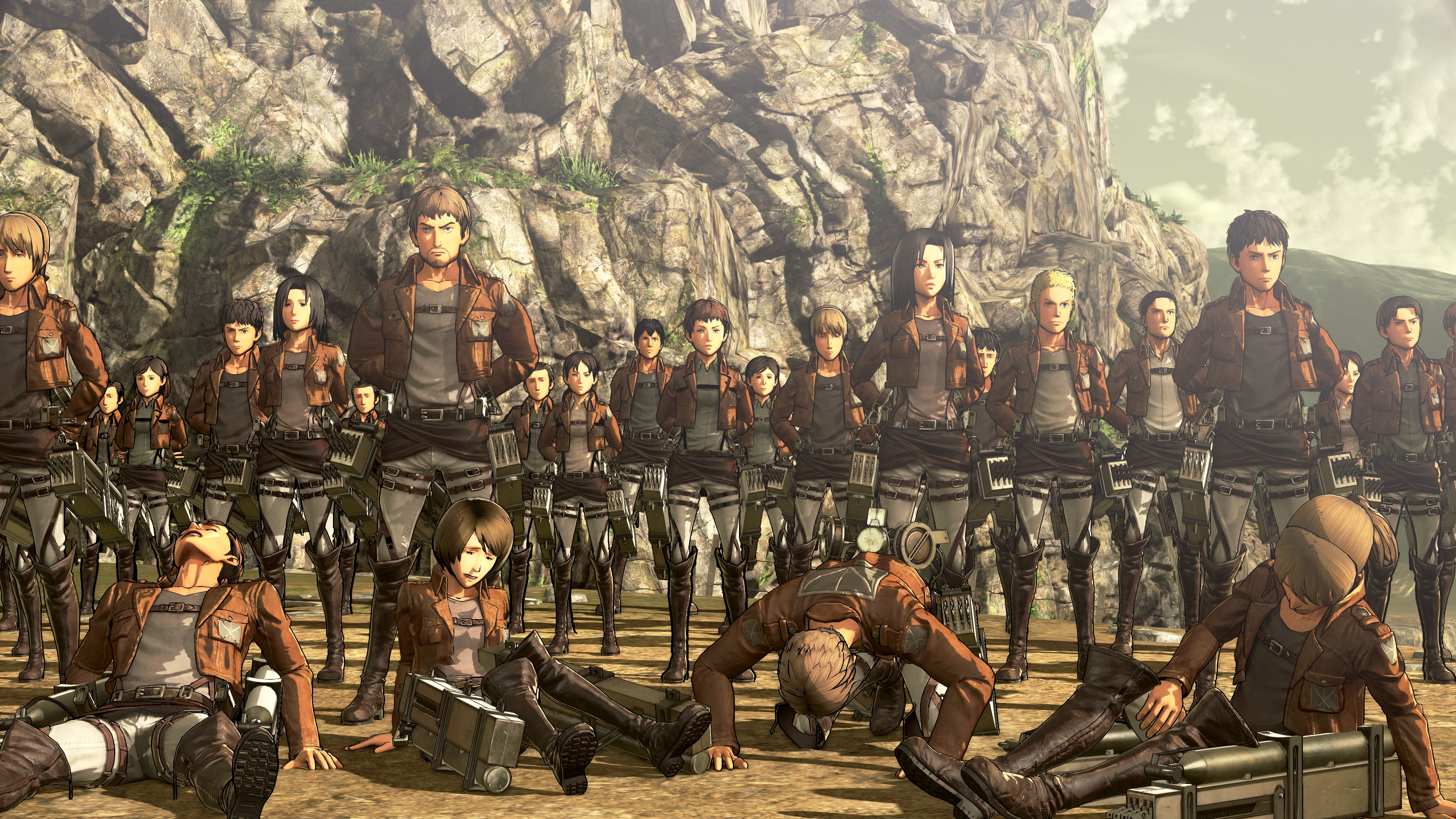 Video Game Attack on Titan: Wings of Freedom 4k Ultra HD Wallpaper