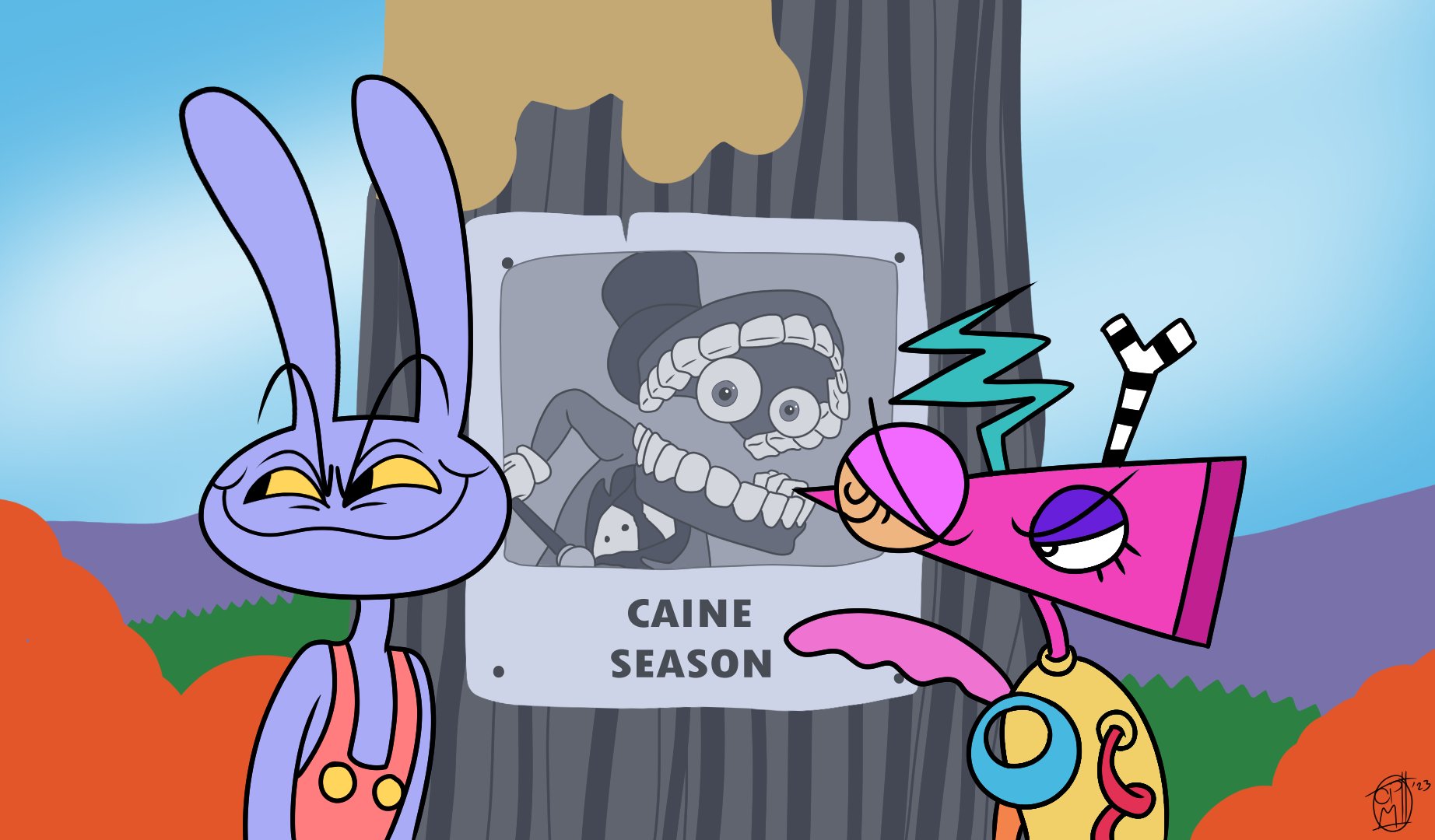 Zooble Season! Jax Season! Zooble Season! Jax Season!. The Amazing Digital Circus