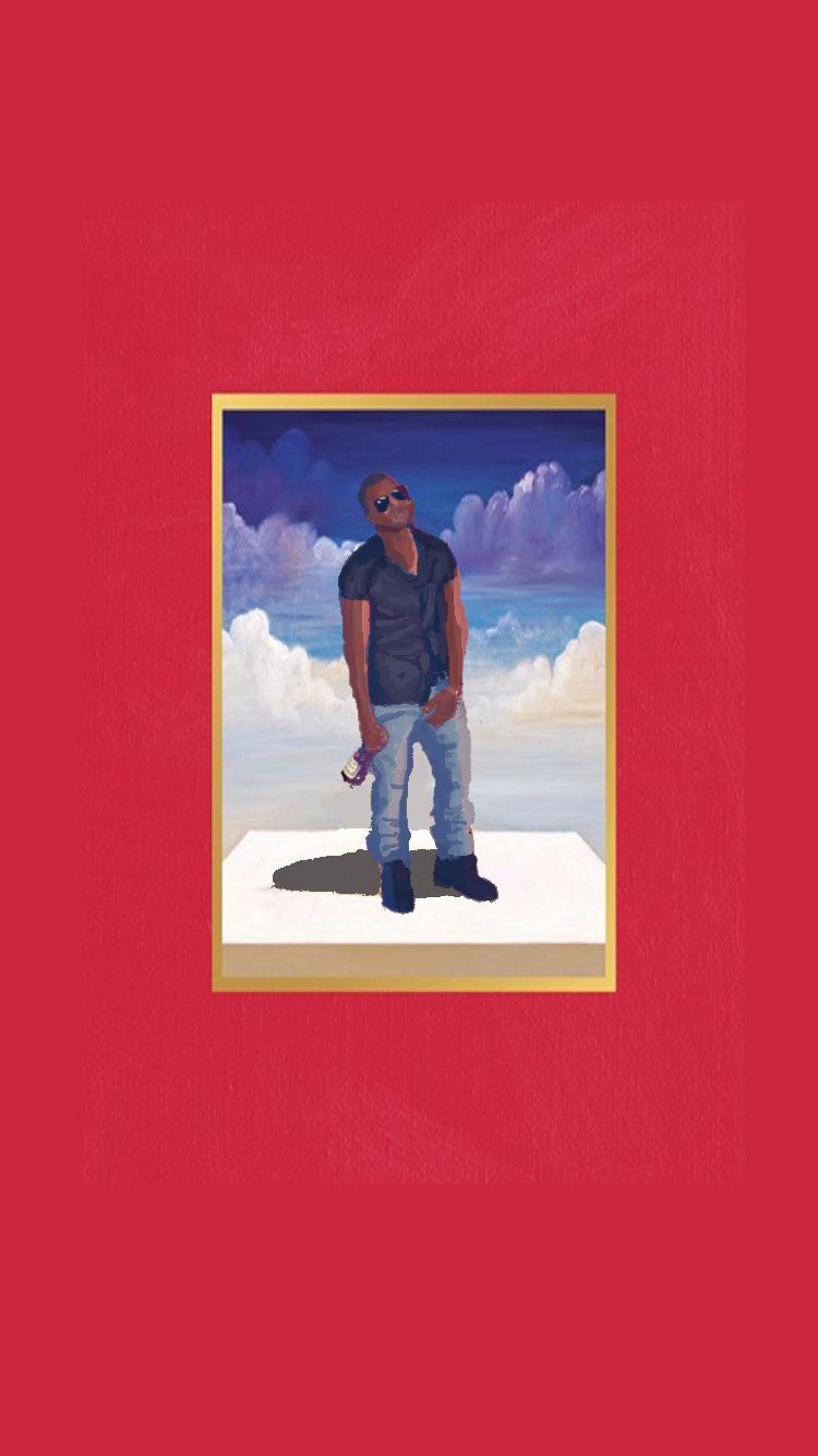 iPhone wallpaper MBDTF combined with 2009's VMA's!!