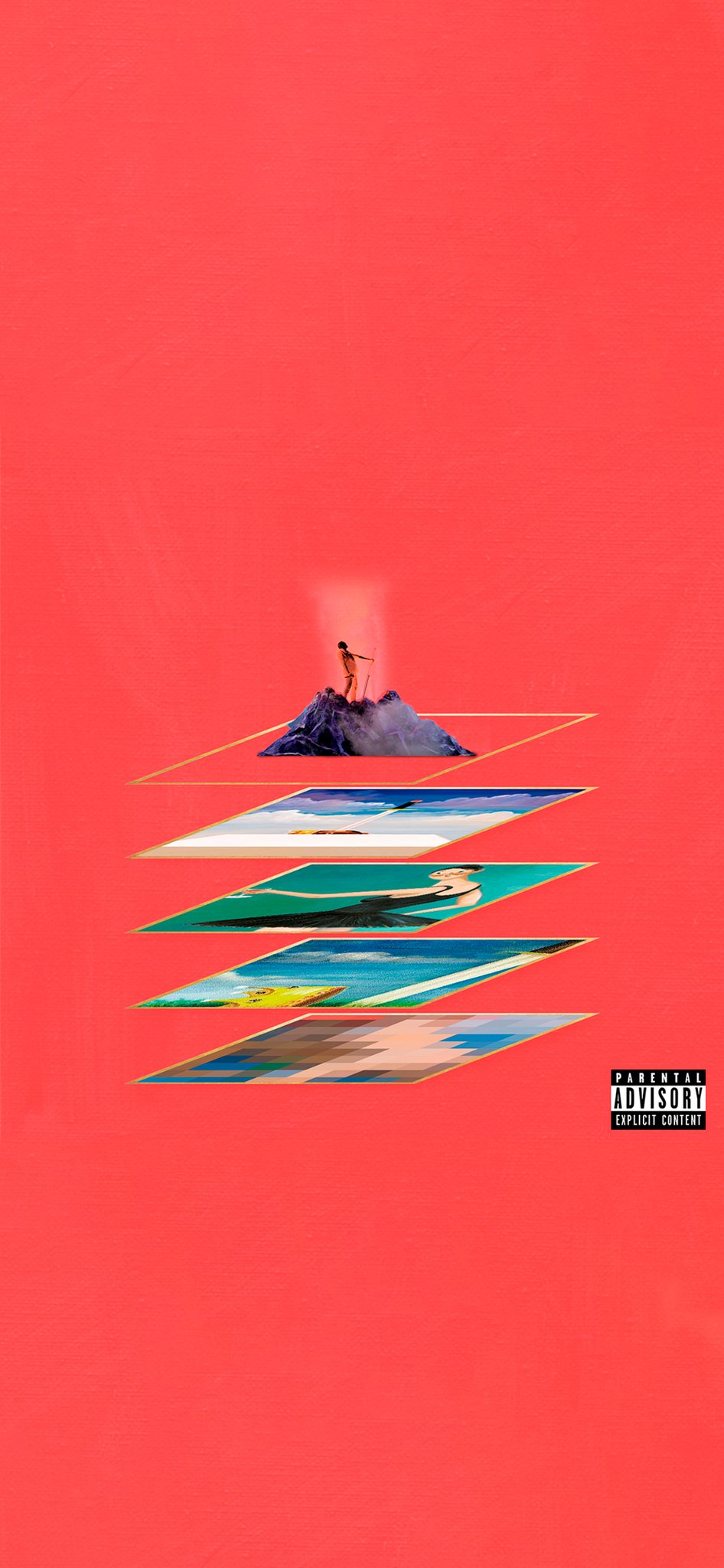 CM Designs Beautiful Dark Twisted Fantasy 11 year anniversary iPhone Wallpaper