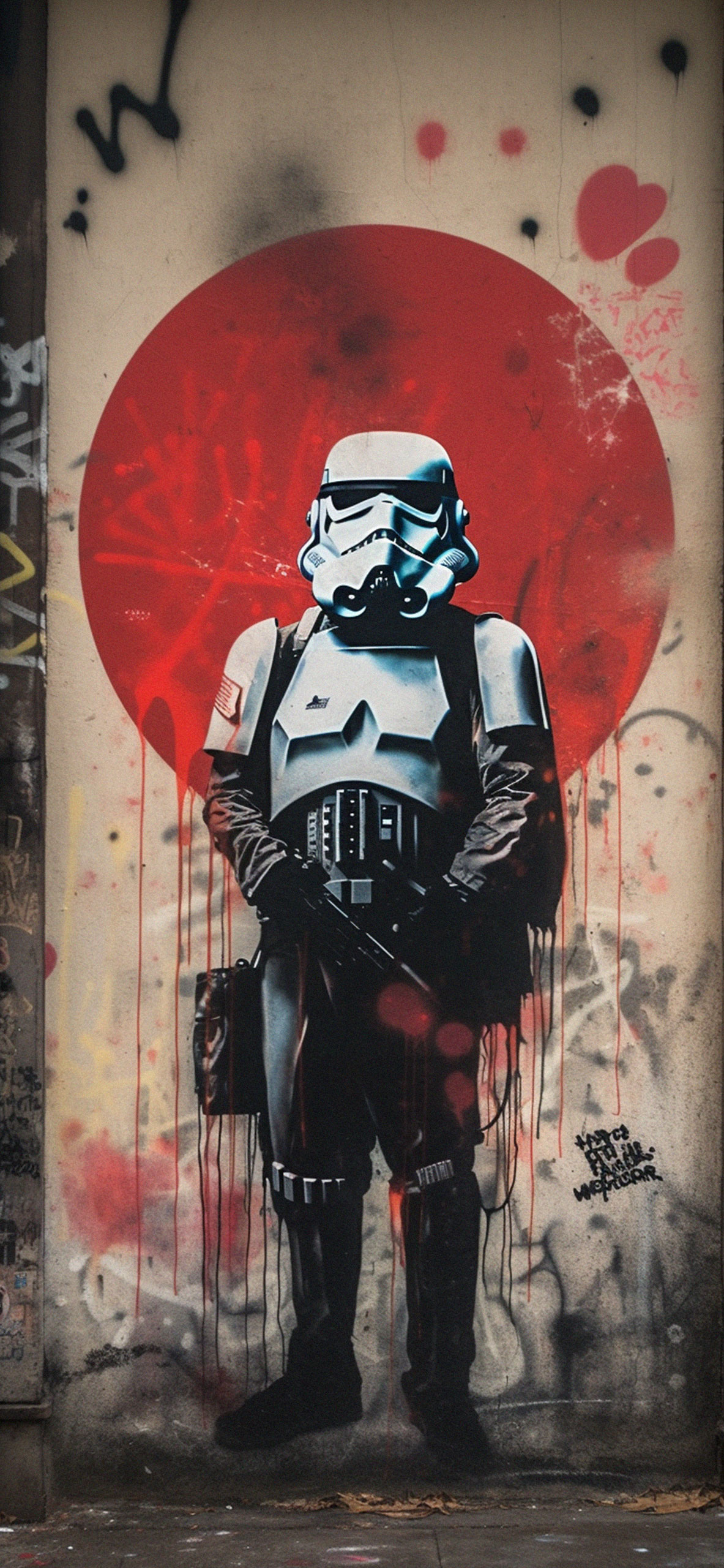 Star Wars Stormtrooper Street Art Wallpaper Wars Wallpaper