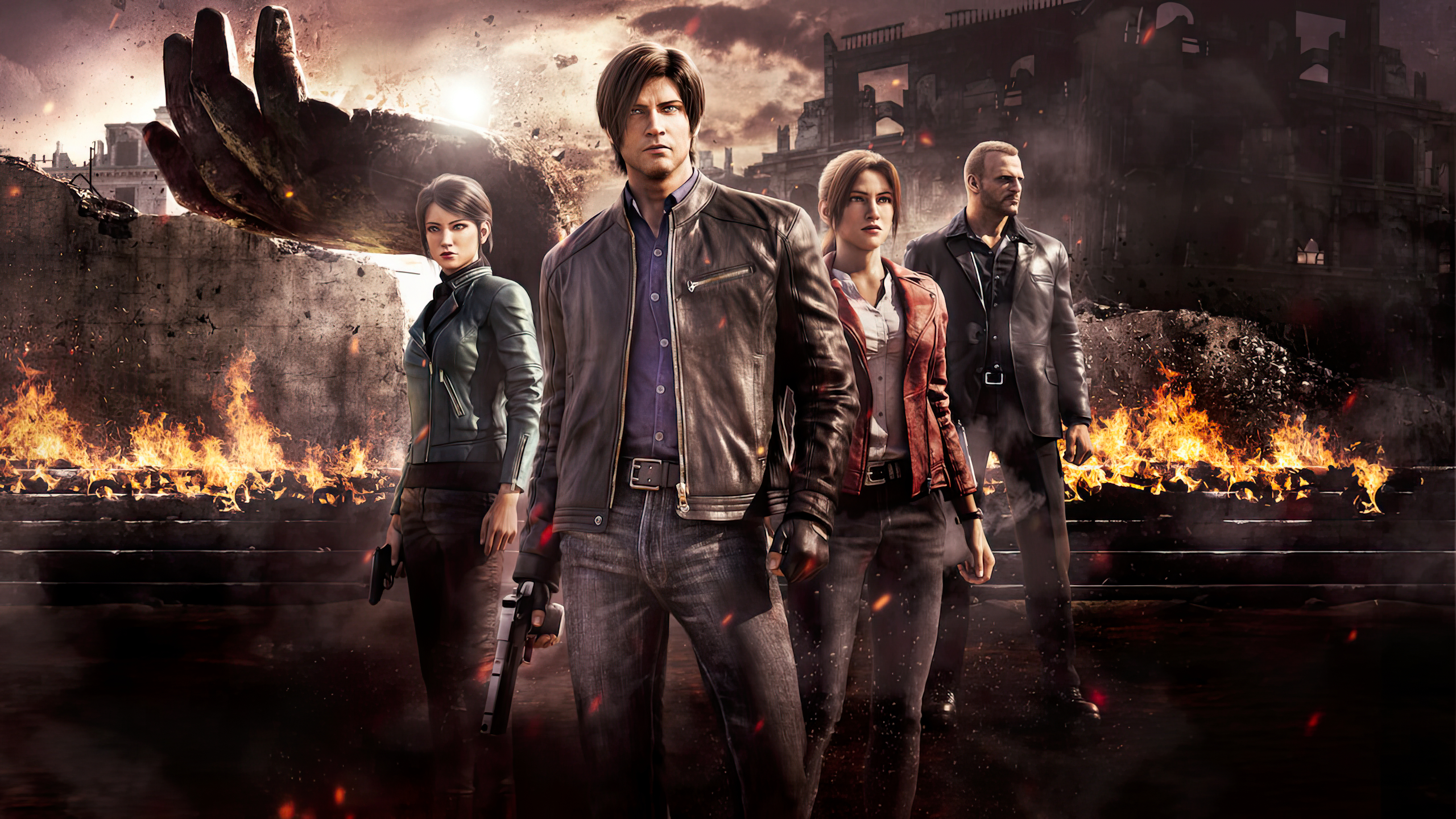 TV Show RESIDENT EVIL: Infinite Darkness HD Wallpaper