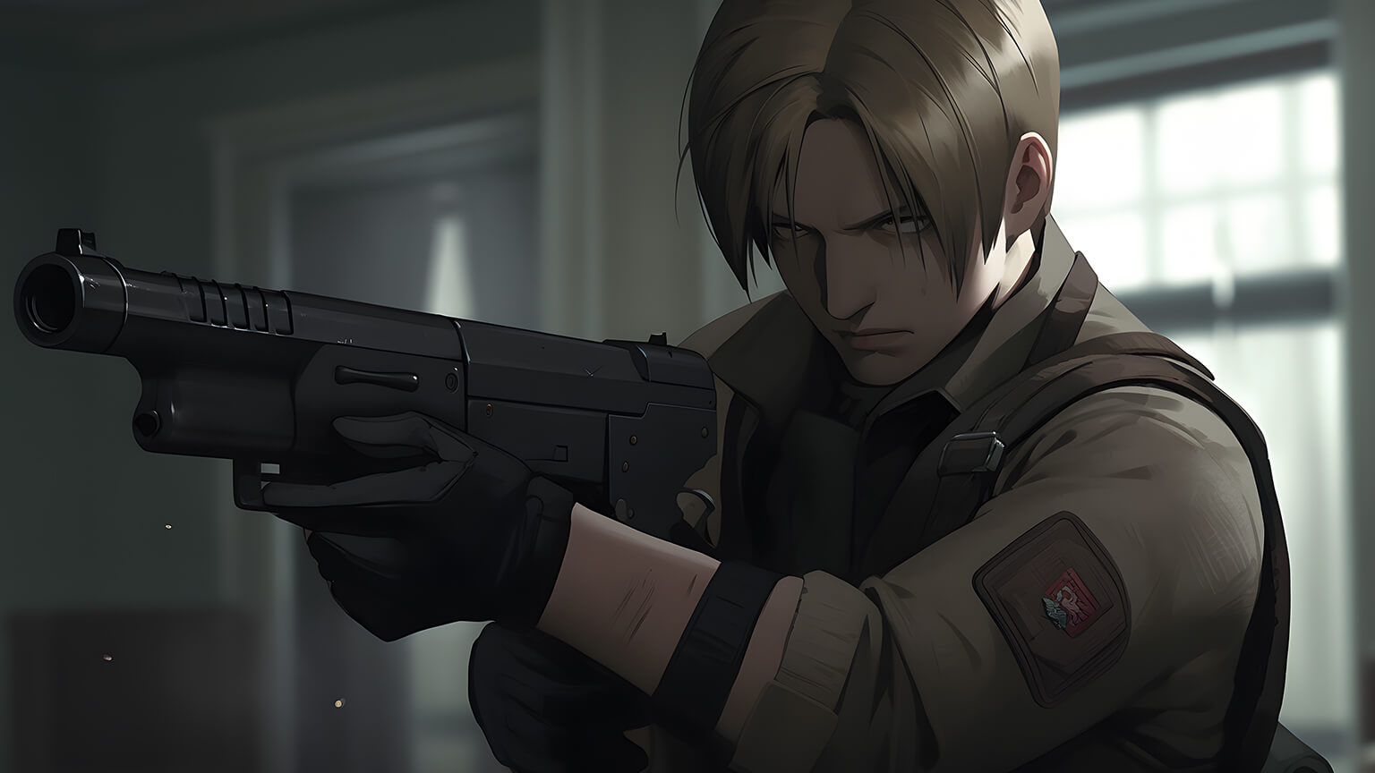 Resident Evil Leon Desktop Wallpaper S. Kennedy Wallpaper