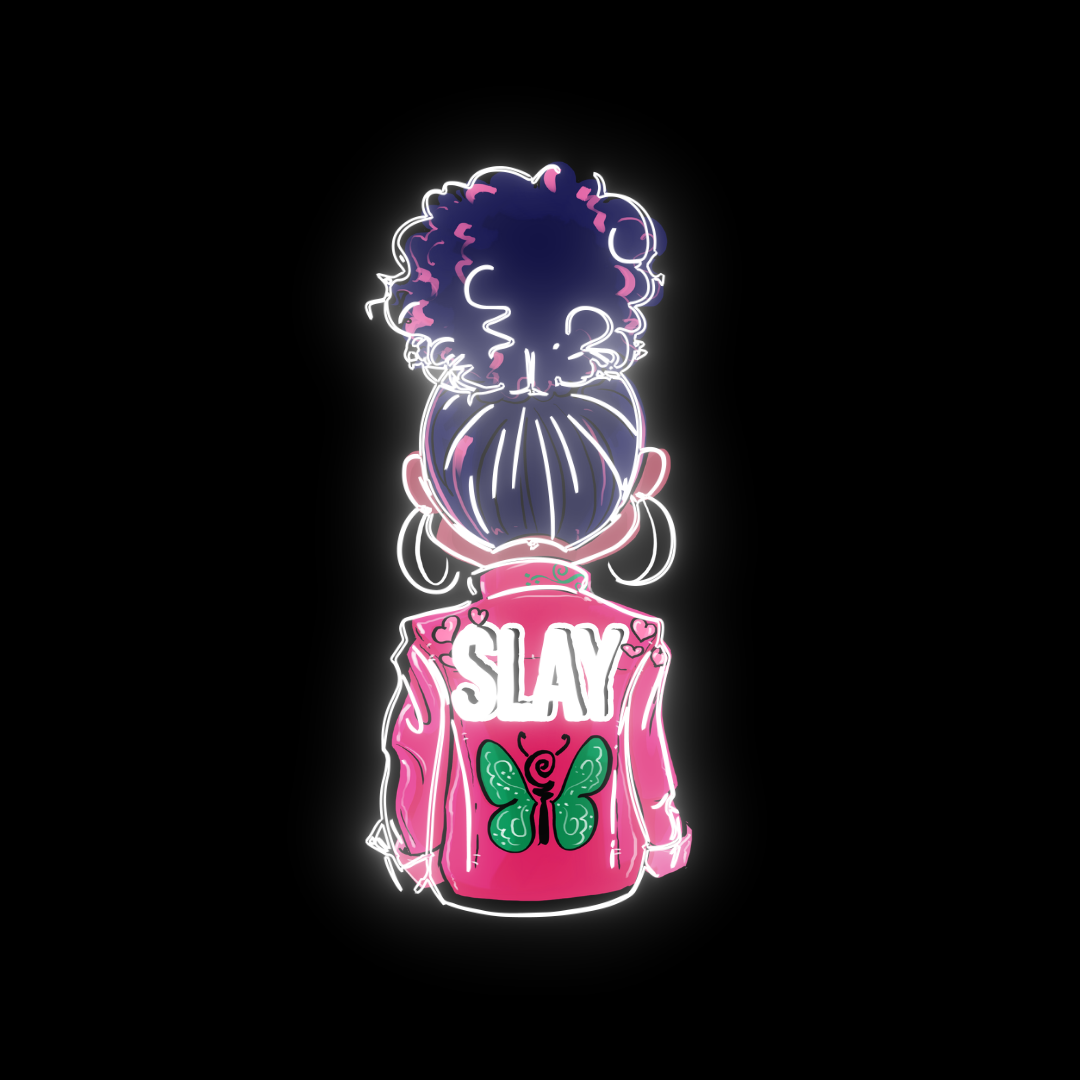 Black Girl Magic Neon Light. Culture Wall Art, Elevate your Vibes