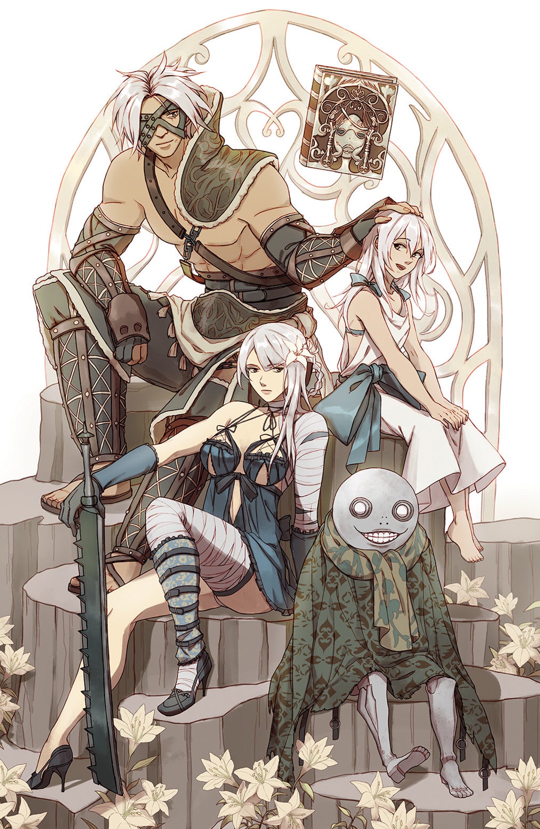 Nier Gestalt Print Poster