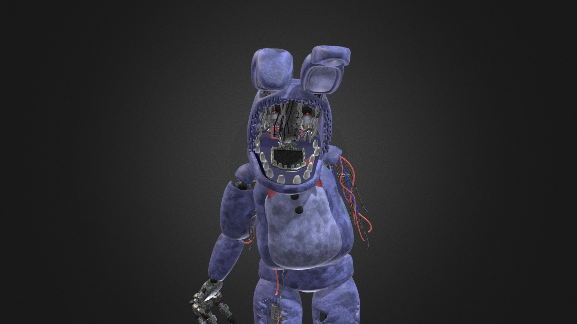 Withered Bonnie ufmp Free 3D model by Tgames [f9bee42]