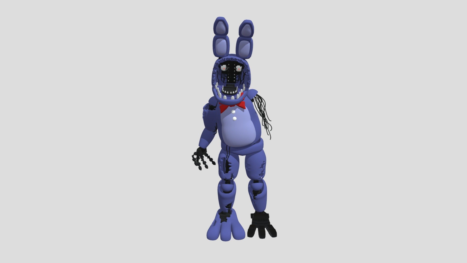 Withered Bonnie by Coolioart Free 3D model by GeJato [e20b4db]